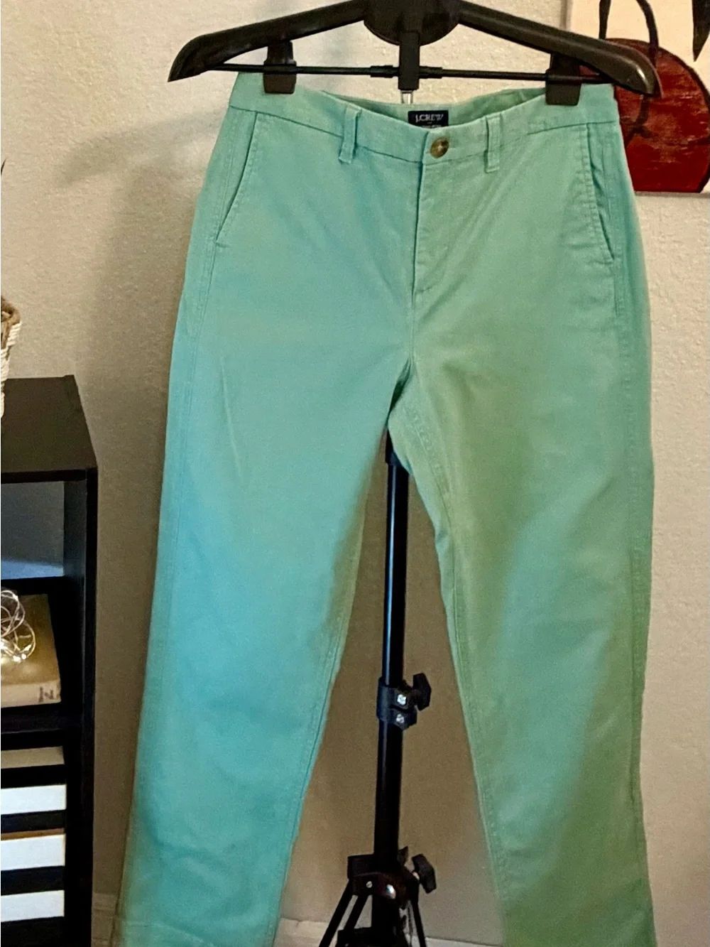 J.Crew High-Rise Girlfriend Chino Pants Mint Green Size 4